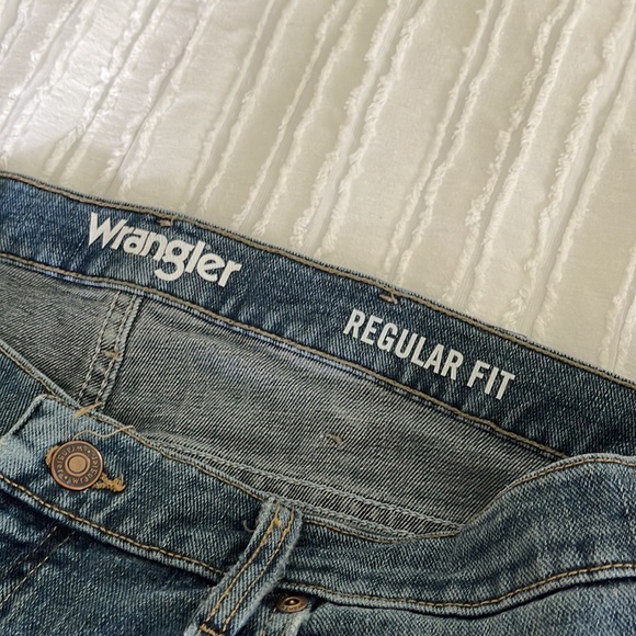Wrangler Regular Fit Mens Jeans 👖 36x34 - Picture 9 of 10